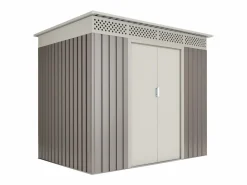 Hoggar Caseta De Jardín|Caseta de jardín metálica Nykop 3,02m2 - 10 años garantía - 142 x 213 x 184 cm. Cobertizo jardin