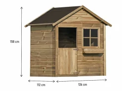 Habitat et jardin Cabaña Infantil|Casita de Madera "Coccinelle"