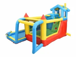 Hauss Spole Castillo Hinchable|Castillo hinchable 5 en 1 para niños con tobogán y piscina - Tejido Oxford 364x315x239 cm