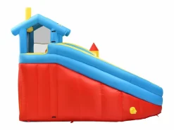 Hauss Spole Castillo Hinchable|Castillo hinchable 5 en 1 para niños con tobogán y piscina - Tejido Oxford 364x315x239 cm