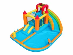 Merax Castillo Hinchable|Castillo inflable 8 en 1 para niños - 460 x 343 x 190 cm - Oxford - Con ventilador -