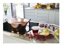 Baumalu Vajilla|Vajilla|Cazuela de cobre para mermelada de 26 cm 3L inducción - ¡Haz tus propias mermeladas como antaño!