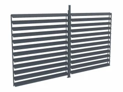 EXPERTLAND Cenador Y Quiosco|Pérgola|Celosía de aluminio para pérgola bioclimática, Ancho 3,68 x Alt. 2,2 m, BOLSENA
