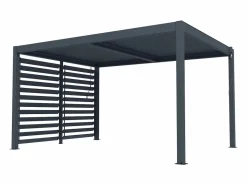 EXPERTLAND Cenador Y Quiosco|Pérgola|Celosía de aluminio para pérgola bioclimática, Ancho 2,78 x Alt. 2.2 m, BOLSENA