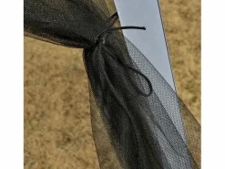 Cenador Y Quiosco|Cenador de jardín con mosquitera, estructura de metal, poliéster, (300x300x245 cm)