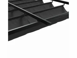 Cenador de pared de acero color antracita^ Online