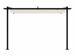 Cenador de pared de acero color Crema Online