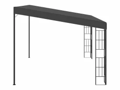 Cenador Y Quiosco|Cenador de pared 3x4 m Tejido Antracita