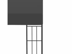 Cenador Y Quiosco|Cenador de pared 3x4 m Tejido Antracita