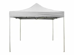 Cenador plegable de 3 x 4,5 m recubierto de PVC impermeable Blanco Outlet