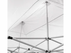 Cenador plegable de 3 x 4,5 m recubierto de PVC impermeable Blanco Outlet