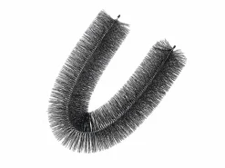 Cepillo de Protección para Canalón SucceBuy 18 m Anti-Hojas 12,7 cm, 20 piezas, Material PP + Cable de Acero Galvanizado, Peso 2,9 kg Negro New