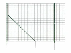 Cercados Y Ocultación|Cerca de alambre con pinchos de anclaje 1,4x25 m ES621989