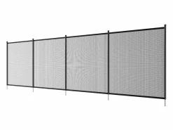 Cercados Y Ocultación|Cerca de Piscina SucceBuy, Cerca Removible de Seguridad Plegable, Barrera de Piscina Excavada, 1,21x14,63 m, 340 g/m², para Protección de Niños y Animales