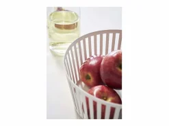 Yamazaki Cesta de fruta metálica Torre Blanco New