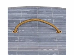 Cesto De Ropa|Cesta de lavandería esquinera de bambú 60 L