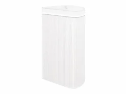 Cesto De Ropa|Cesta de lavandería esquinera de bambú de 60 l