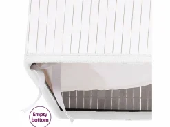 Cesto De Ropa|Cesta de ropa de una sola sección de bambú