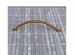Cesta de ropa de una sola sección de bambú Gris Hot
