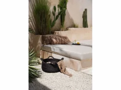 Bazar Bizar Cesta Les Quatre Mains - Negra - L Negro Discount