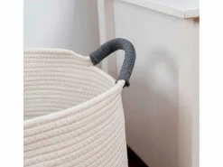 Cesta multiusos MOA Vinthera blanco/ Ø31x38 cm^ Hot