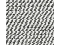 Cesto De Ropa|Cesta para ropa sucia gris y blanca Ø60x36 cm algodón