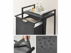 Cesta para ropa sucia Valora de un solo compartimento, 65 l, estilo loft^ Best