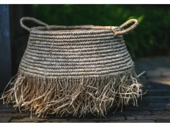 Bazar Bizar Cestas Raffia Deluxe - Natural - Grande Color natural claro Clearance
