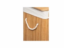 5five Cesto de lavandería de bambú 60L Beige Best
