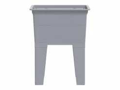 Cesto de ropa sucia 59x41x75 cm resina Gris Online
