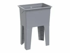 Cesto de ropa sucia 59x41x75 cm resina Gris Online