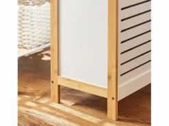 Cesto para la Colada,Canasto para la Ropa Sucia,Amario para Baño,FSS66-WN ES^Sobuy Online