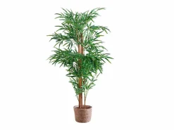 Cesto para plantas artificiales esparto natural marrón Ø26cm Adec Marru00f3n