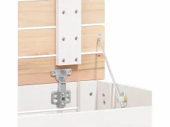 Cesto para ropa 88,5x44x76 cm Madera maciza de pino^ Sale