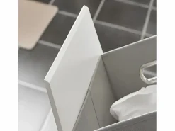 Cesto para Ropa Sucia Armario Multifuncional de Baño con 1 Cesto 45 x 35 x 85,5 cm BZR100-W ES^Sobuy Clearance
