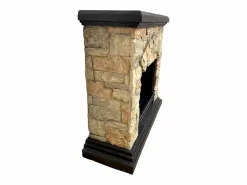 Chimenea|Chimenea|Chimenea de bioetanol Biochimenea de suelo Belluno efecto piedra artificial L105xD38xH100
