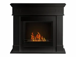 Chimenea|Chimenea|Chimenea de bioetanol biochimenea de suelo Cambridge en madera 110x37x102h