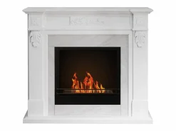 Chimenea de bioetanol biochimenea de suelo TRUMAN Efecto mármol L121 x P38 x H108^ Best