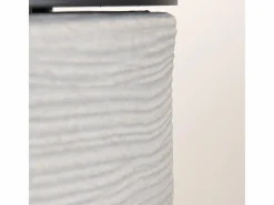 Chimenea de bioetanol, brasero de jardín, de pie, para uso interior y exterior, RAFFAELLO Corda , d.35 x h.55 Beige New