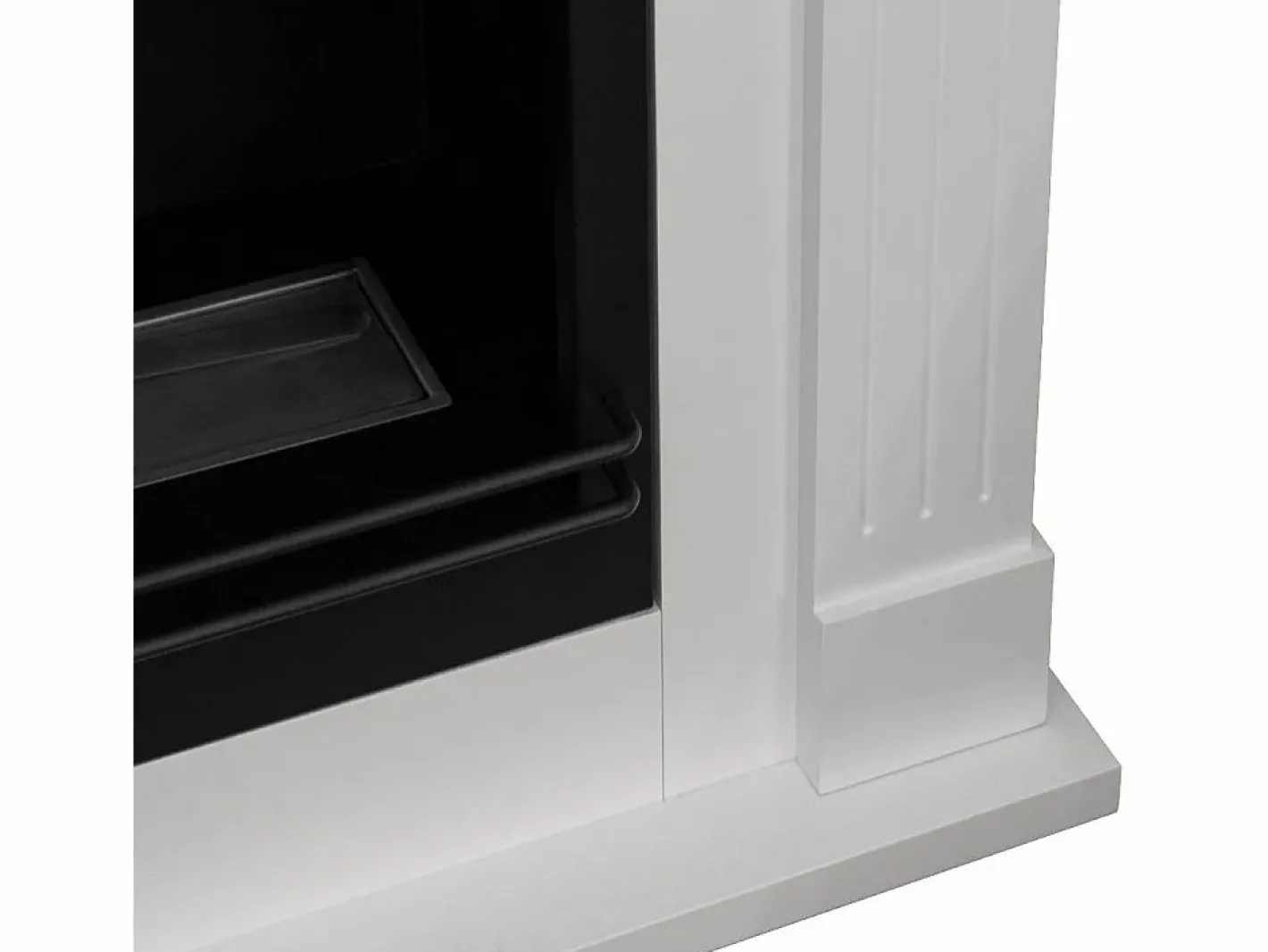 Chimenea de bioetanol de esquina, chimenea de suelo de esquina FORD L110 x P63 x H102^ Best
