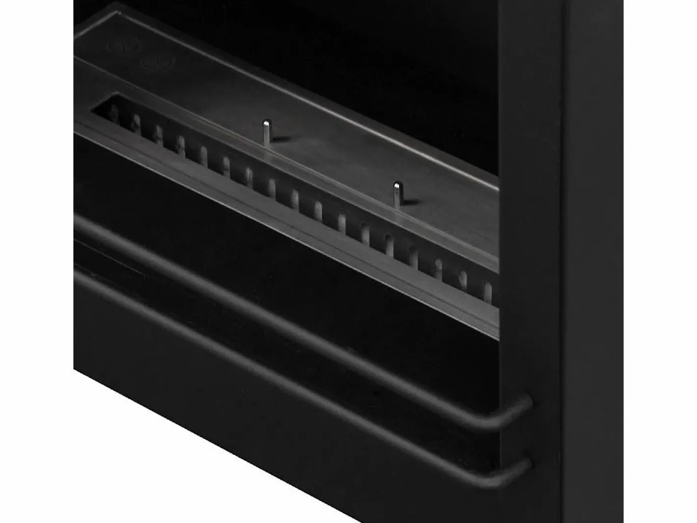Chimenea de bioetanol de esquina, chimenea de suelo de esquina FORD L110 x P63 x H102^ Best