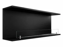Chimenea de bioetanol empotrada TREVI 120, 3 lados, 3 lados abiertos, 120x50 cm^ Best