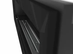 Chimenea de bioetanol empotrada Frame 1500 SimpleFire con cristal - mate Negro Online