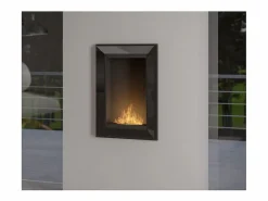 Chimenea de bioetanol empotrada Frame 550 SimpleFire con cristal - mate^ Online