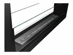 Chimenea de bioetanol empotrada de doble cara biochimenea 2 caras 90x40 MONTEFALCO 90 Negro Sale
