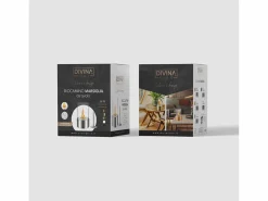 Chimenea de bioetanol MARSIGLIA Gold de sobremesa, tamaño D16 x H27, para interior y exterior Dorado Online