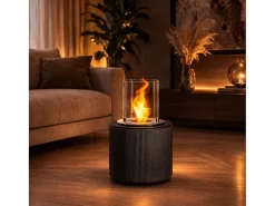 Chimenea de bioetanol MODIGLIANI de hierro fundido gris para uso interior y exterior, D.36 x H.56^ Best