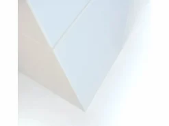 Chimenea de bioetanol para jardín exterior Vulcano 40x40x145 Blanco