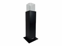 Chimenea|Chimenea|Chimenea de jardín de bioetanol para exterior Capri 70 Black