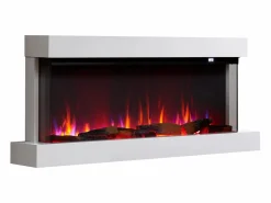 Chimenea|Chimenea|Chimenea eléctrica BALDERIA Achilles (L) - Chimenea de pared con calefacción -